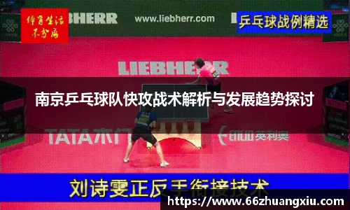 南京乒乓球队快攻战术解析与发展趋势探讨